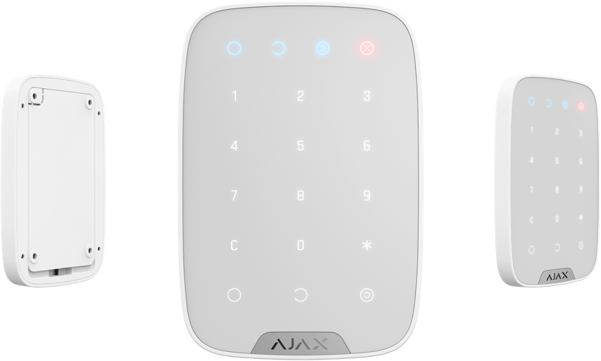 ajax key pad