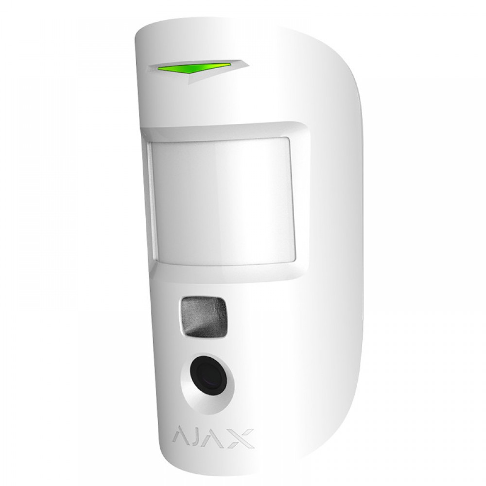 Бездротовий датчик руху Ajax MotionCam PhOD (White) 