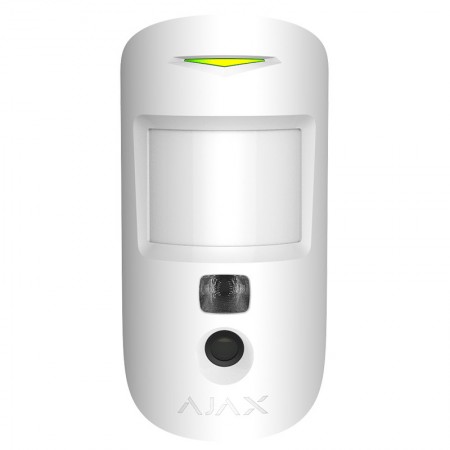 Бездротовий датчик руху Ajax MotionCam PhOD (White)