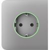 Бічна кришка для бездротової розумної розетки Ajax Outlet (type F) SideCover (Димний) у Херсоні