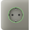 Бічна кришка для бездротової розумної розетки Ajax Outlet (type F) SideCover (Оливковий) у Хмельницьку