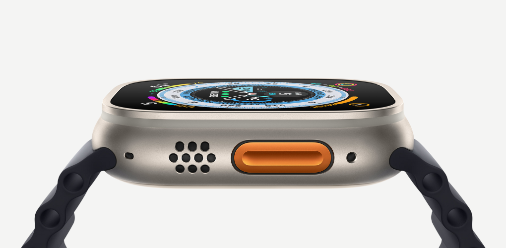 Кнопка діі в Apple Watch Ultra