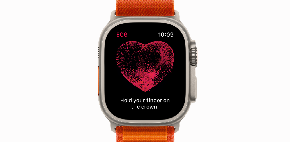 ЕКГ в Apple Watch Ultra