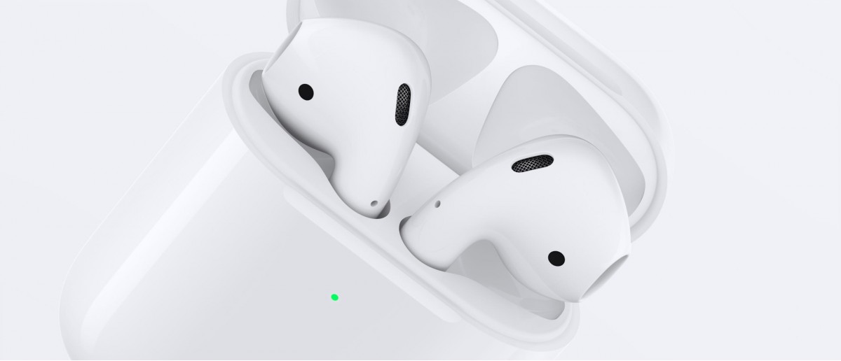 Музика в Бездротові навушники Apple AirPods 2 (2019) with Wireless Charging Case (MRXJ2)