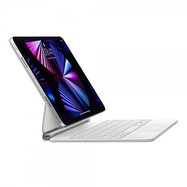 Чехол-клавиатура Apple Magic Keyboard для iPad Pro 11 2021 (3rd gen) and iPad Air 4th gen (MJQJ3) White 