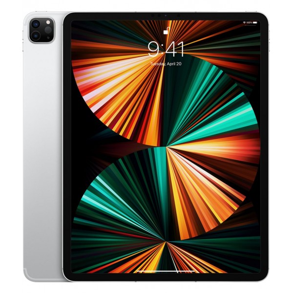 Apple iPad Pro 12.9" 2021 Wi-Fi + Cellular 256GB Silver (MHNX3)