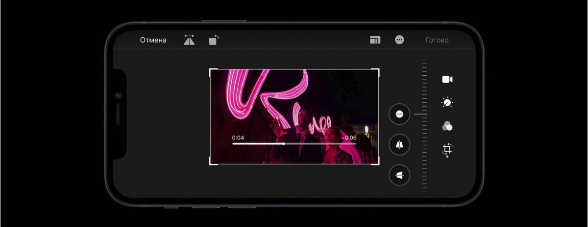 монтаж видео на Apple iPhone 12 64 Gb (Purple)