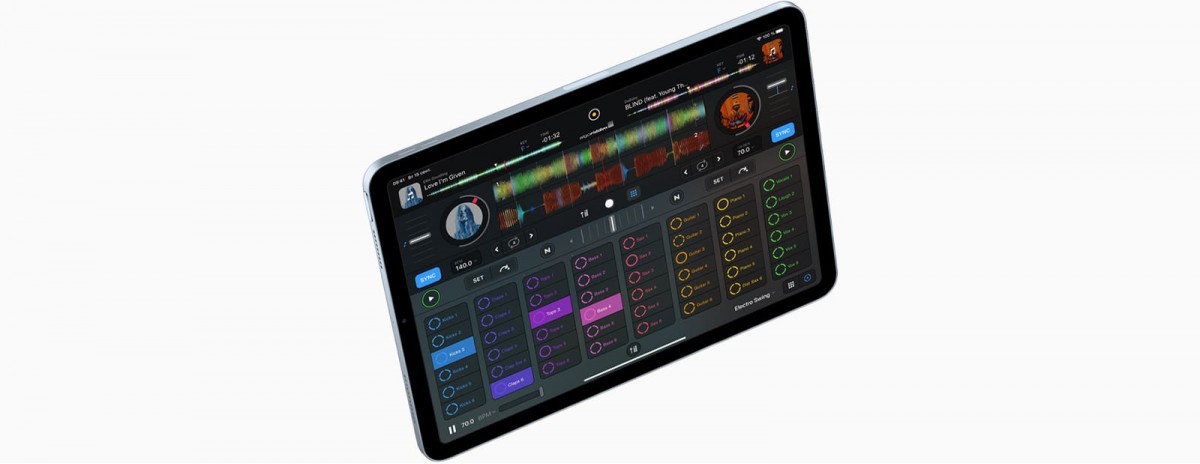 Редактирование музыки на iPad Air 2020