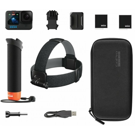 Екшн-камера GoPro HERO12 Black + Enduro + Head Strap + Handler Floating 