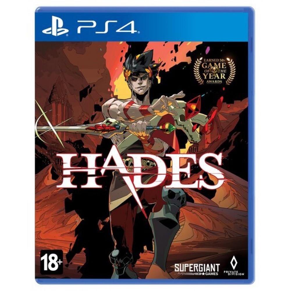 Гра Hades (English,російські субтитри) (PS4)
