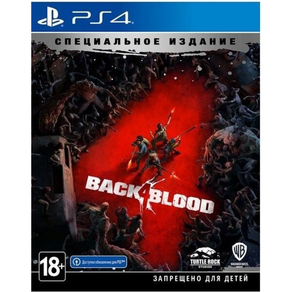 Гра Back 4 Blood. Steelbook Special Edition (English,російські субтитри) (PS4)