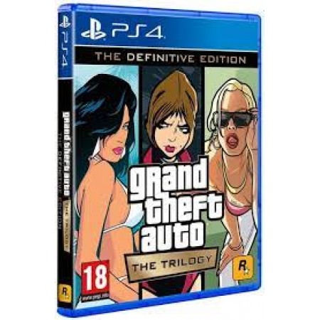 Диск Grand Theft Auto: The Trilogy – The Definitive Edition (GTA Trilogy) (PS4, PS5) (English, російські субтитри)