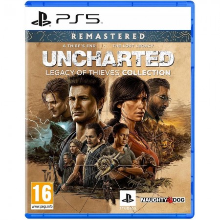 Диск Uncharted: Legacy of Thieves Collection (PS5) (російська мова)