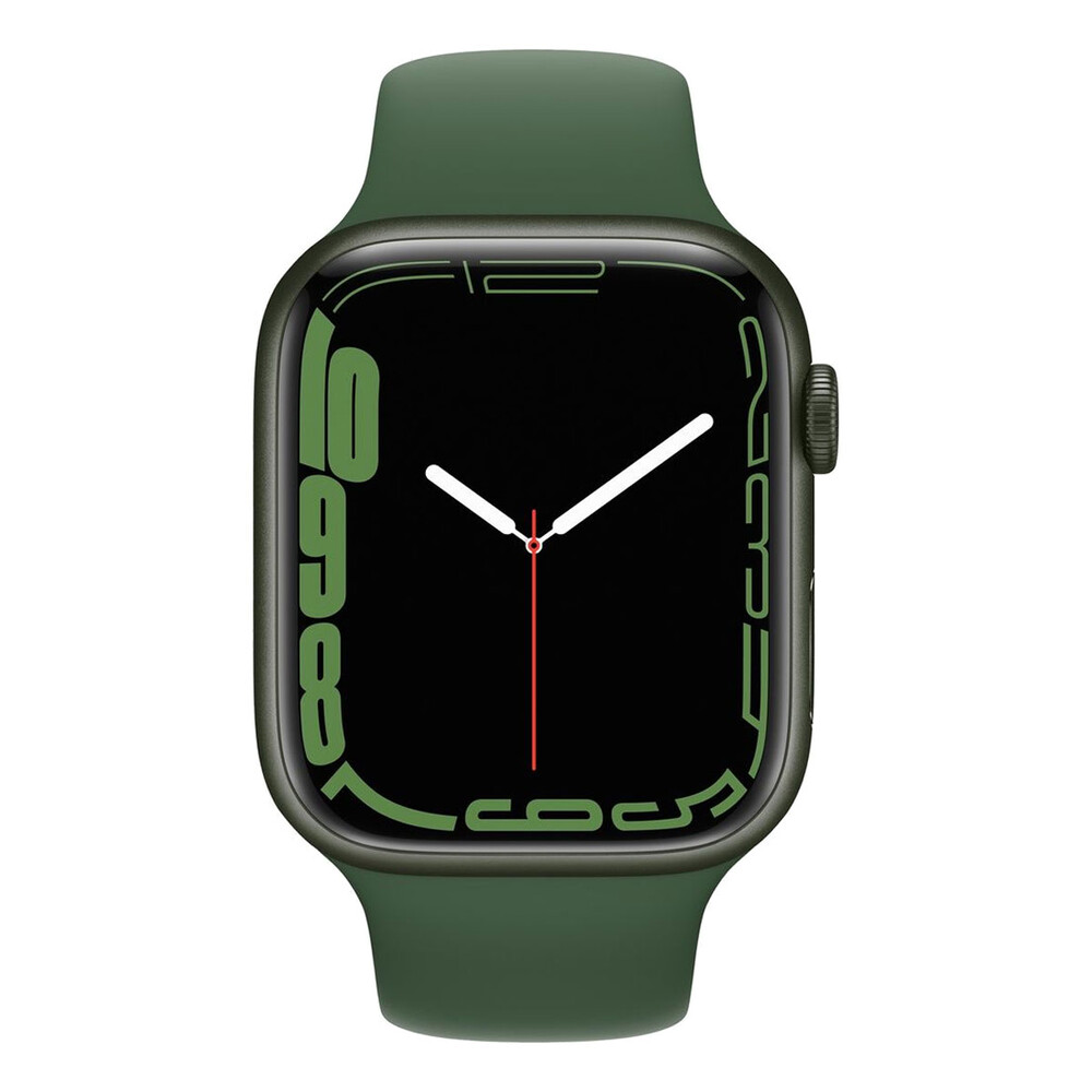 Apple Watch Series 7 45mm Green Aluminum Case with Clover Sport Band (MKN73) у Вінниці