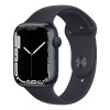 Apple Watch Series 7 45mm Midnight  Aluminum Case with Midnight  Sport Band (MKN53)