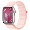 Apple Watch Series 9 45mm Pink Aluminum Case with Light Pink Sport Loop (MR9J3) у Луцьку