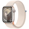 Apple Watch Series 9 41mm Starlight Aluminum Case with Starlight Sport Loop (MR8V3)