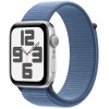 Apple Watch SE 2 2023 44mm Silver Aluminum Case with Winter Blue Sport Loop (MREF3) у Житомирі