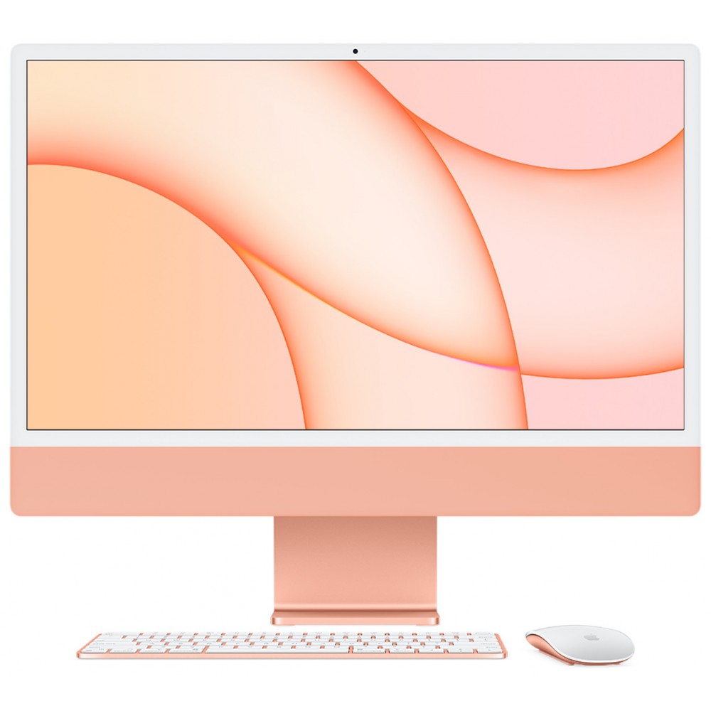 Моноблок Apple iMac 24" M1 Chip 256Gb/8GPU Orange (Z132000QR) 2021