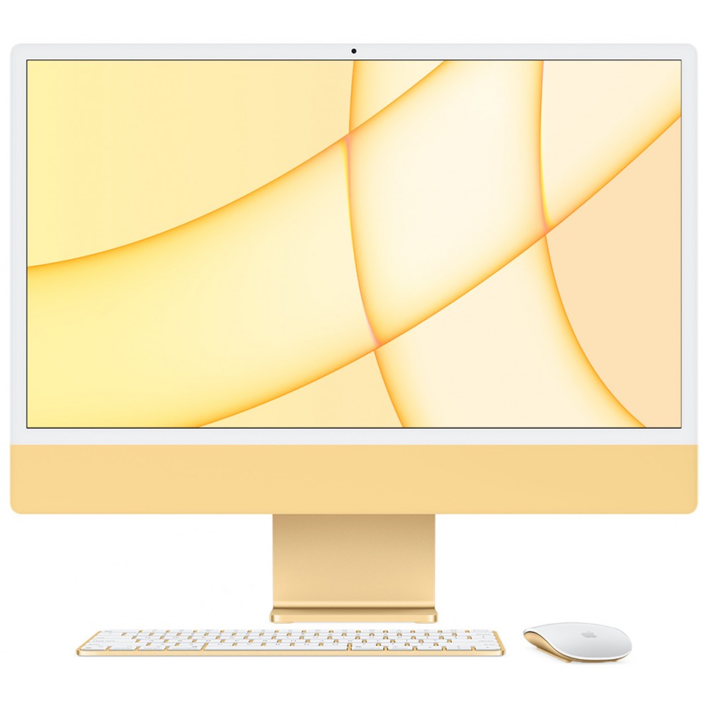 Моноблок Apple iMac 24" M1 Chip 256Gb/8GPU Yellow (Z12S000NR) 2021