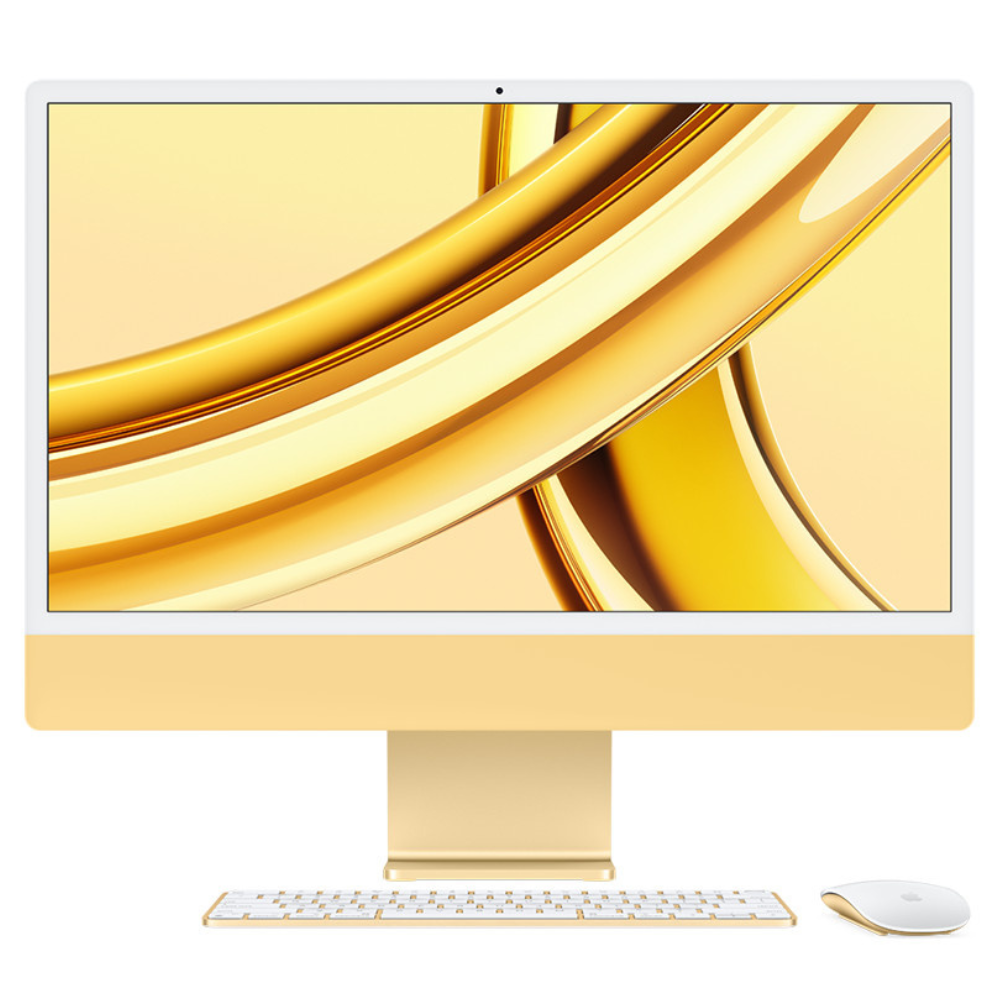 Моноблок Apple iMac 24" M3 Chip 256Gb/10GPU Yellow (Z19F) 2023