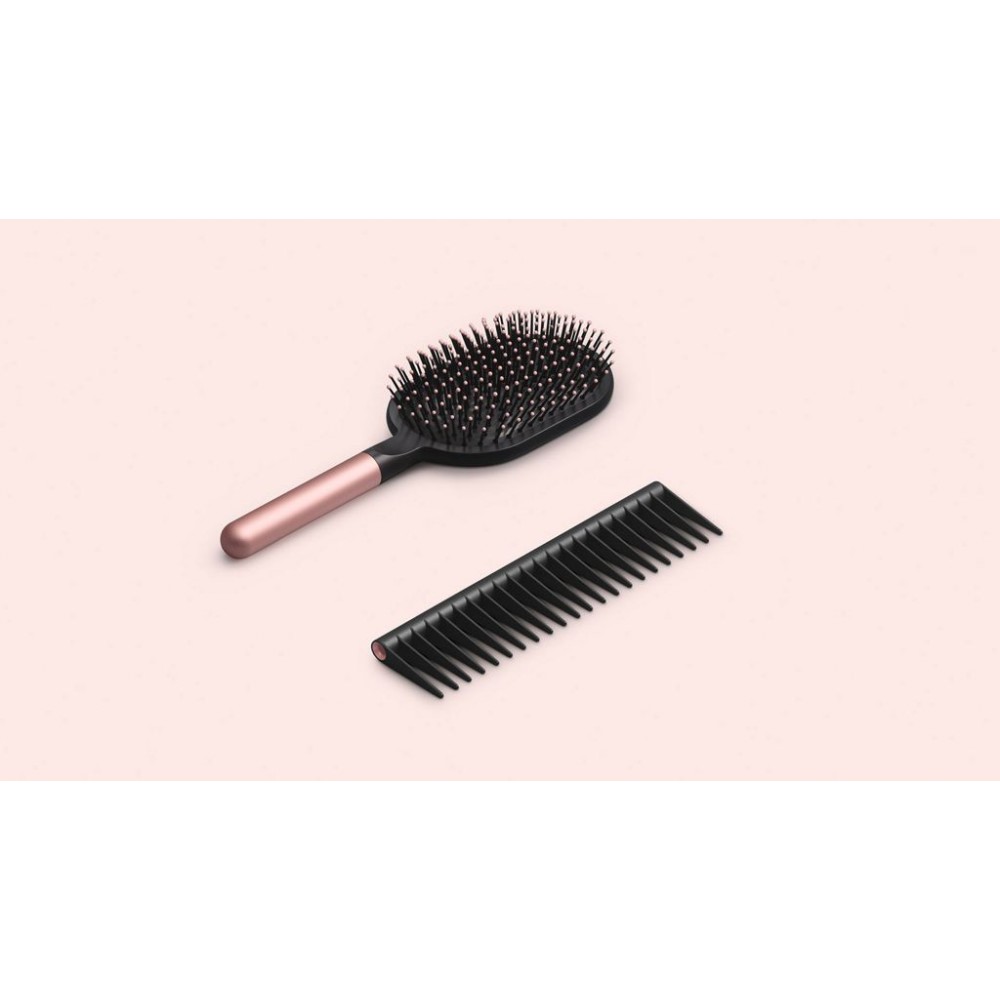 Набір Dyson-designed Paddle brush + Detangling comb Rosе/Black (965003-05)