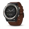 Смартгодинник Garmin D2 Charlie Titanium Bezel with Leather and Silicone Bands (010-01733-31)