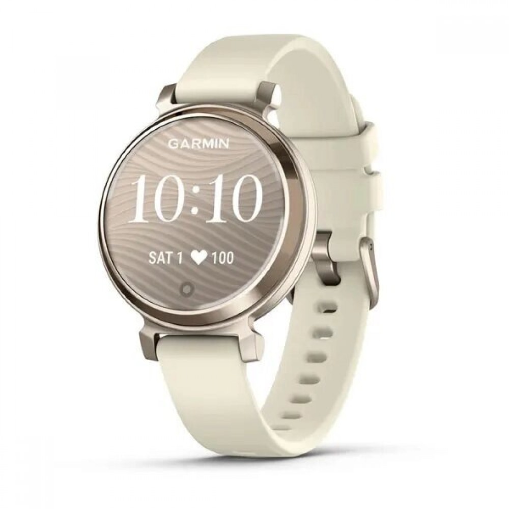 Смартгодинник Garmin Lily 2 Cream Gold with Coconut Silicone Band (010-02839-00)