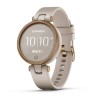 Смартгодинник Garmin Lily Sport Rose Gold Bezel with Light Sand Case and Silicone Band (010-02384-11) у Миколаєві