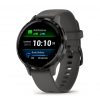 Смартгодинник Garmin Venu 3S Slate Stainless Steel Bezel with Pebble Gray Case and Silicone Band (010-02785-00)