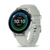 Смартгодинник Garmin Venu 3S Silver Stainless Steel Bezel with Sage Gray Case and Silicone Band (010-02785-01)