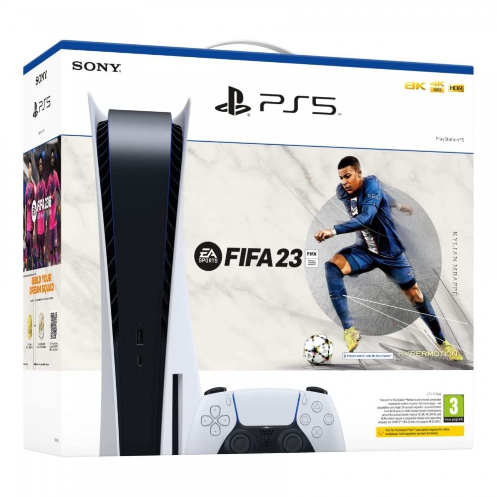 Ігрова консоль Sony PlayStation 5 825GB + FIFA 23