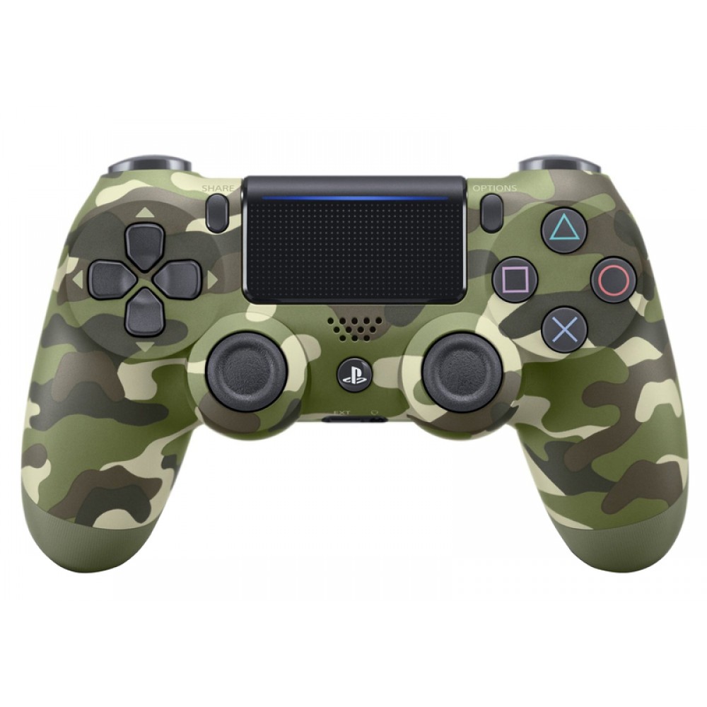 Джойстик DualShock 4 V2 для Sony PS4 (Green Camouflage) у Вінниці