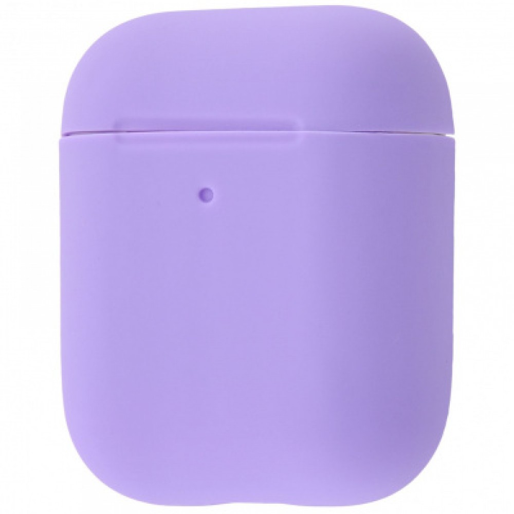 Airpods Silicone Case Ultra Slim (Light purple) у Вінниці