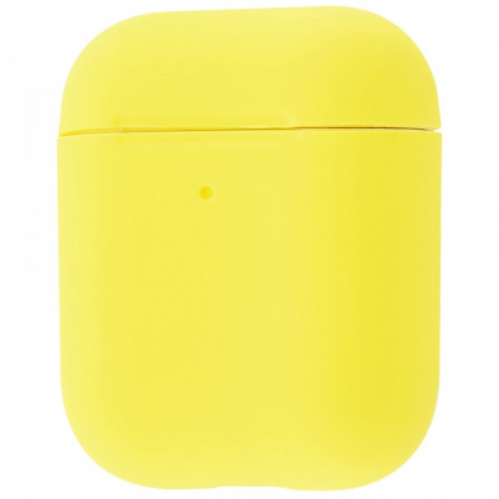 Airpods Silicone Case Ultra Slim (Lemon Yellow) у Вінниці