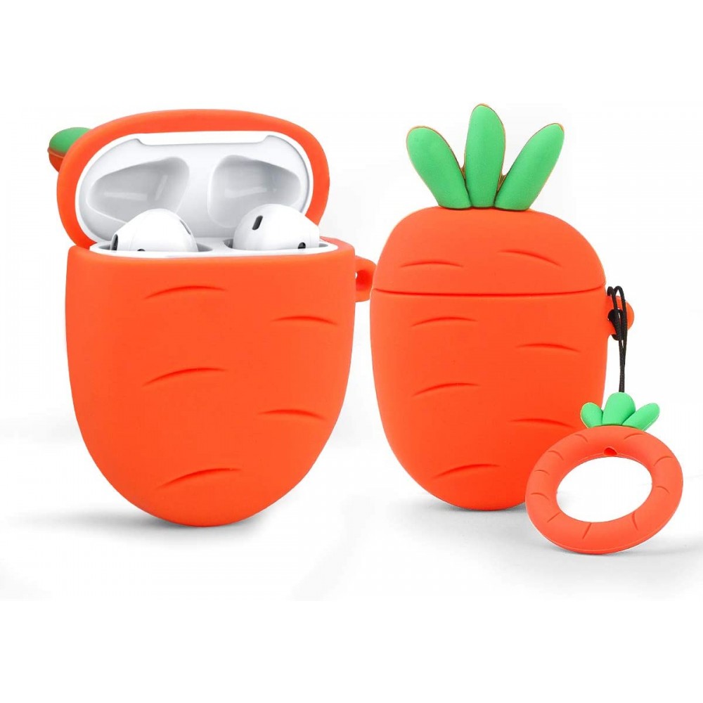 Airpods Cartoon Soft Case (Carrot)