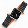 Ремінець Dux Ducis Magnetic Strap для Apple Watch 42mm/44mm/45mm/49mm (Black Orange) у Тернополі