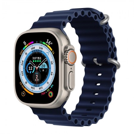 Ремінець Ocean Band для Apple Watch 42mm/44mm/45mm/49mm (Blue Cobalt)