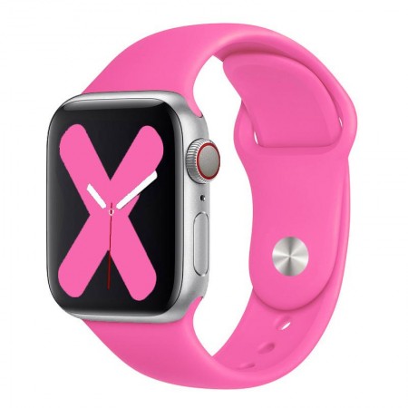 Apple Sport Band for Apple Watch 42mm/44mm/45mm/49mm (Bright Pink)