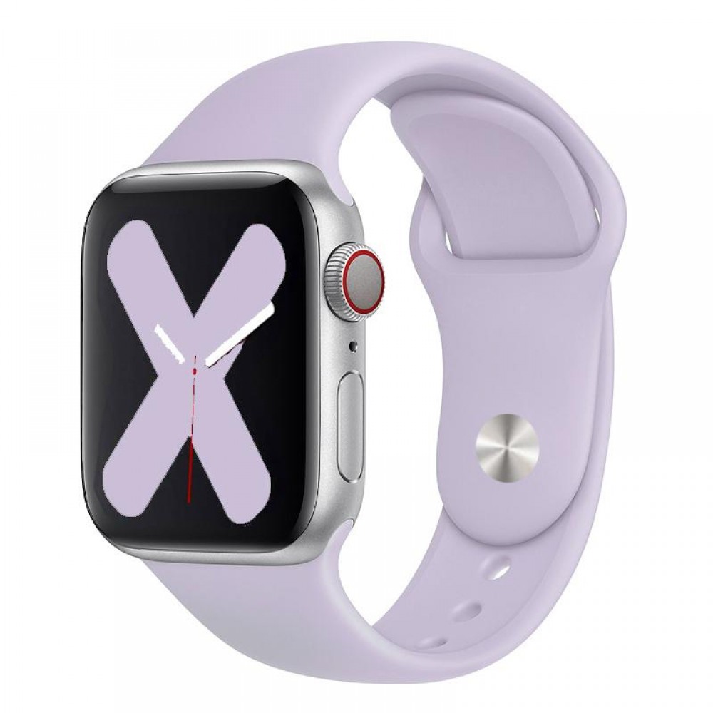 Apple Sport Band for Apple Watch 42mm/44mm/45mm/49mm (Lavender)