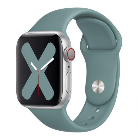 Apple Sport Band for Apple Watch 42mm/44mm/45mm/49mm (Pine Green)