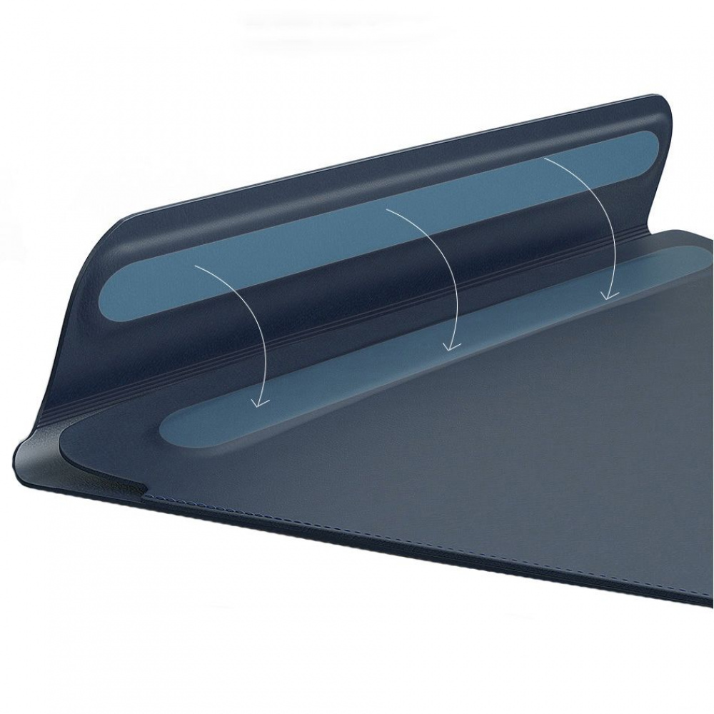 Чохол Wiwu Leather Sleeve для Macbook Pro 14.2 (Navy Blue)