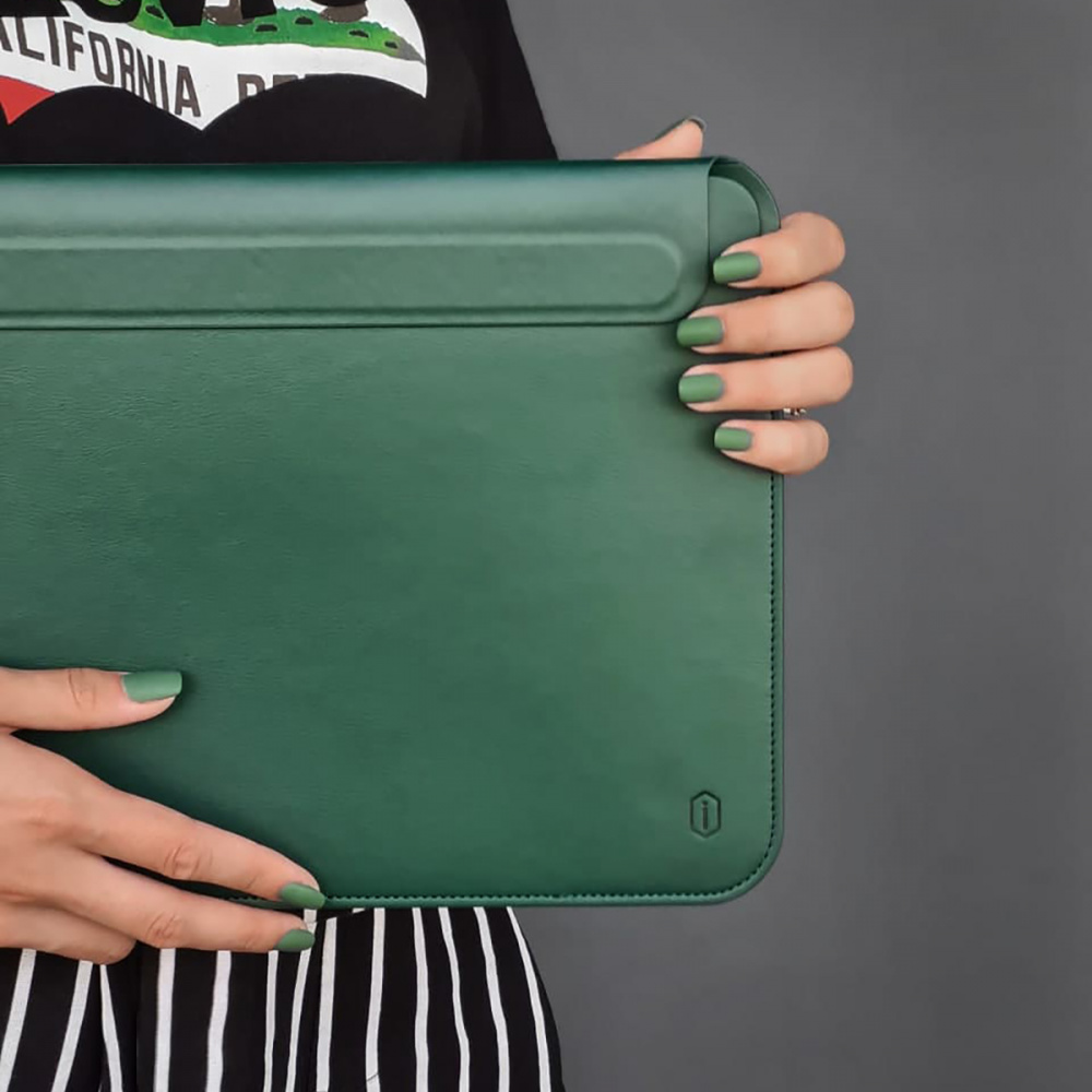 Чохол Wiwu Leather Sleeve для Macbook Pro/Air 13.3 (Green)