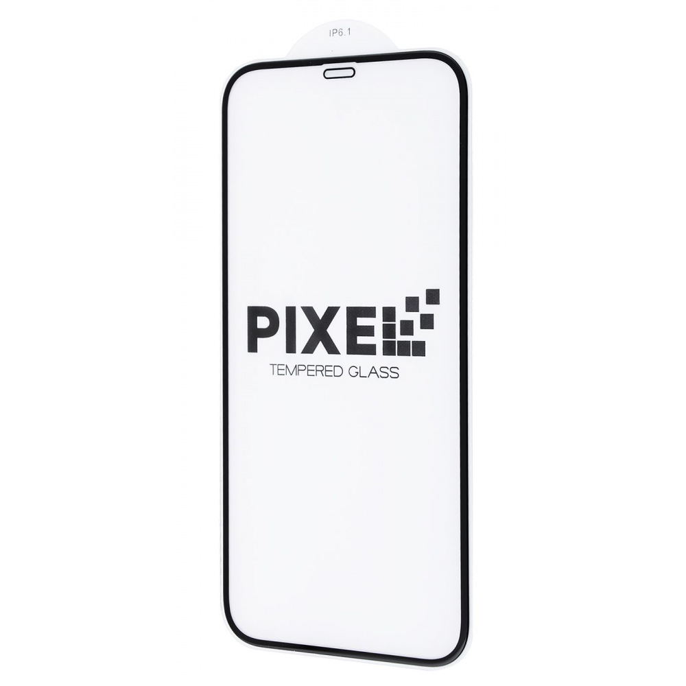 Захисне скло Pixel Full Screen для iPhone 12 Pro Max (Чорний) у Чернігові