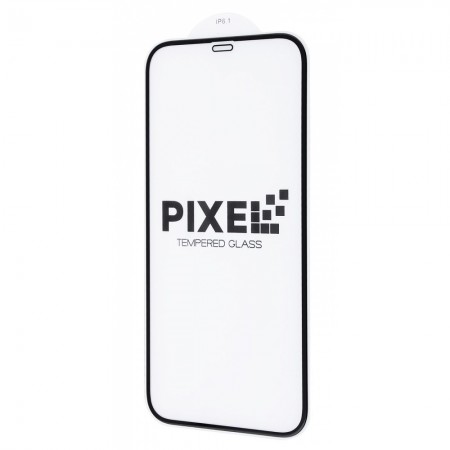 Захисне скло Pixel Full Screen для iPhone 12/12 Pro (Чорний)