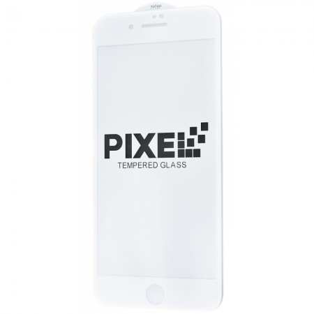 Захисне скло Pixel Full Screen для iPhone 7 Plus/8 Plus (Білий)