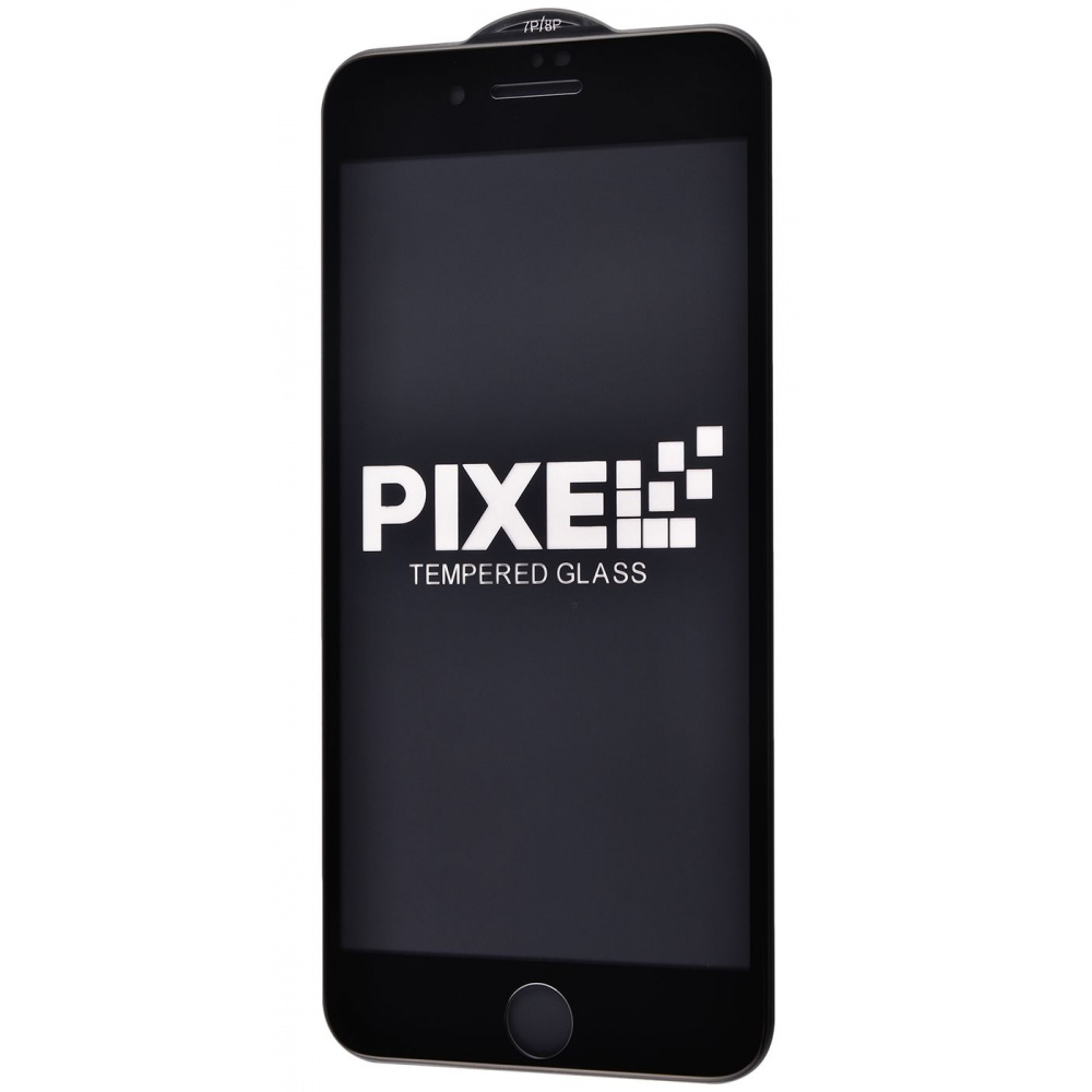 Захисне скло Pixel Full Screen для iPhone 7 Plus/8 Plus (Чорний) у Тернополі