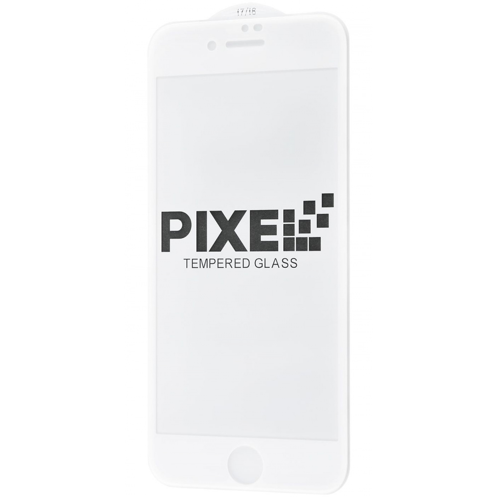 Захисне скло Pixel Full Screen для iPhone 7/8/SE2/SE3 (Білий) у Вінниці