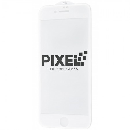 Захисне скло Pixel Full Screen для iPhone 7/8 (Білий)