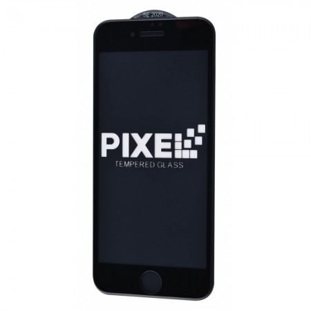Захисне скло Pixel Full Screen для iPhone 7/8/SE2/SE3 (Чорний)